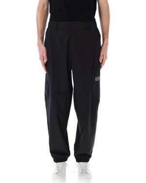 EA7 Dynamic Athlete Cargo Trousers With Functional Des - Schwarz