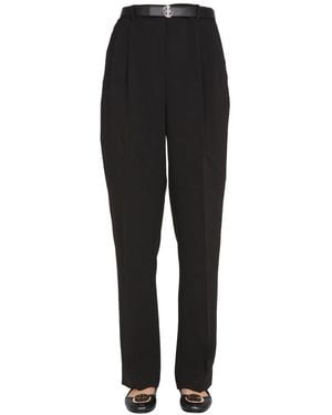 Tory Burch Regular Fit Pants - Black