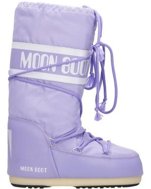Moon Boot Boots - Purple