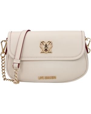 Love Moschino Sacs Sacs Femmes Polyuréthane Beige / Ivory - Neutre