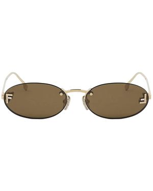 Fendi Fe4075 Us Sonnenbrille - Grau