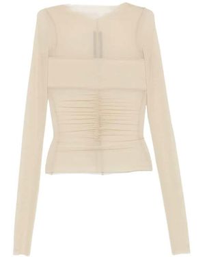 Rick Owens Camiseta Temple Bandeau Top - Blanco