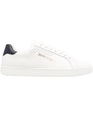 Palm Angels Sneakers Tennis goffrate - Bianco