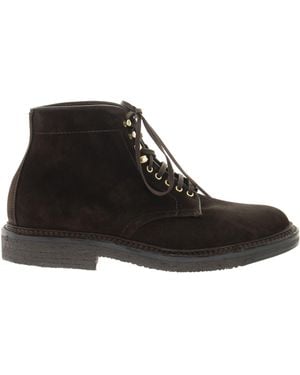 Alden Suede Boot - Black