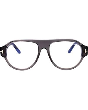 Tom Ford Round Optical Ft6178 B 20 - Blue