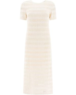 Sandbeige Dresses - White