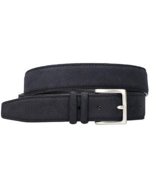 Orciani Gürtel Nachtblau - Schwarz