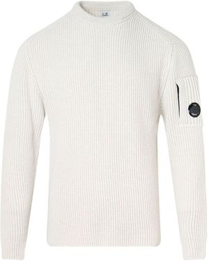 C.P. Company Sweaters - White