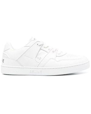 Celine CT 04 Low Top Leder -Sneaker - Weiß