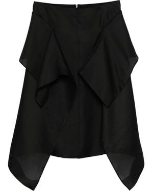 KHAITE Nina Skirt - Black
