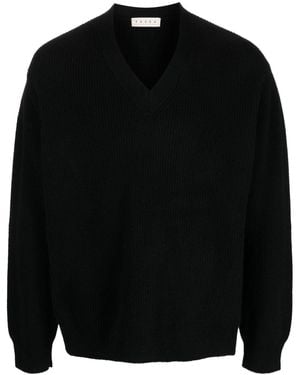 Paura Venezia V Neck Sweater - Black