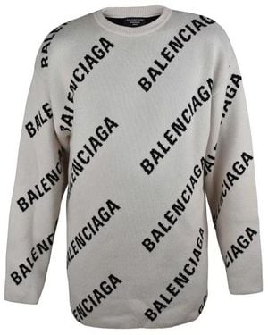 Balenciaga Pullover - Grau