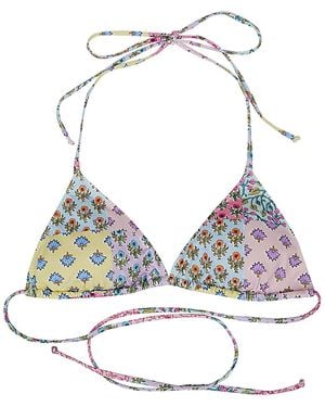 Mc2 Saint Barth Triangle Bikini Top - Meerkleurig