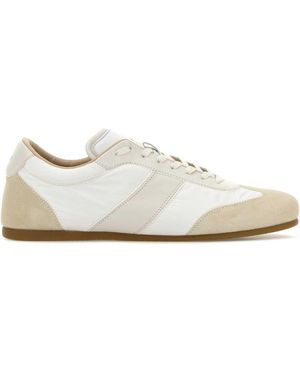 Lemaire Lace Up Trainers - White