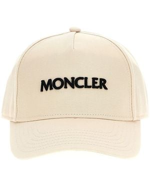 Moncler Logo Stickerei - Natur