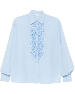 SOSUE Shirts Natural (Veg)->Cotton100.0 - Blue