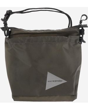 and wander Borsa A Tracolla - Nero