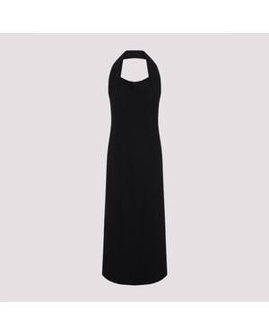 Carven Dr201 Langes Kleid - Schwarz