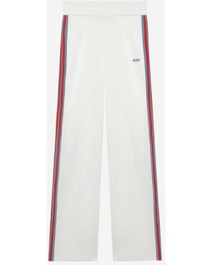 Autry Viscose Blend Sweatpants - White