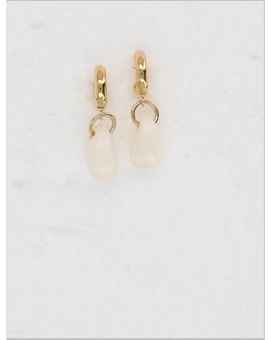 Isabel Marant Elegant Contemporary Earrings - White