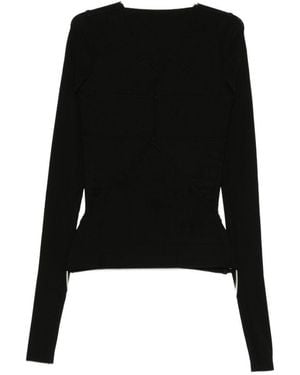 Rick Owens Long-Sleeves Top - Black