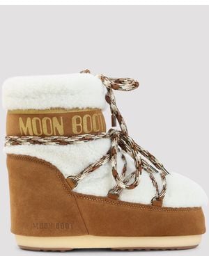 Moon Boot Icon Low Sheraling Boot - Braun