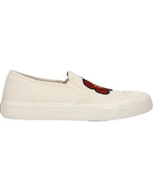 KENZO Slip auf Männer Stoff Beige/Creme - Natur