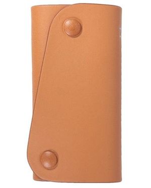 Il Bisonte "io" Key Ring - White