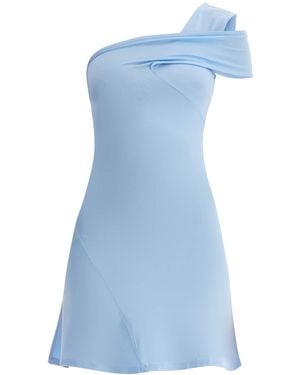 Paloma Wool Paloma Wolle ein Schulter -Mini -Kleid - Blau