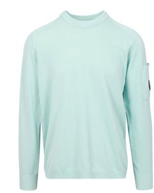 C.P. Company C.P. Firmenpullover Aquamarin - Blau