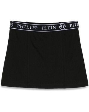 Philipp Plein Short Skirt - Black
