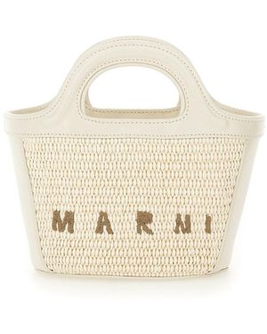 Marni Tropicalia Micro Bag - White