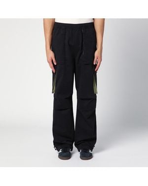 Brain Dead Cotton Cargo Trousers - Black