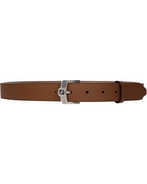 Fendi Belt Leather - Brown