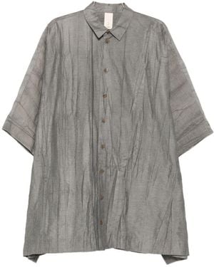 SOH Bluse aus Baumwollmischung - Grau