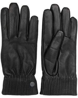 Canada Goose Leather Gloves - Black