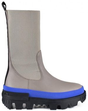 Moncler Chelsea Neue Laarzen - Blauw