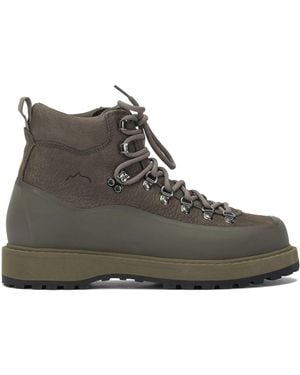 Diemme Leather Ankle Boots - Brown