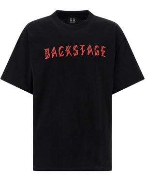 44 LABEL 'Backstage' T -Shirt - Schwarz
