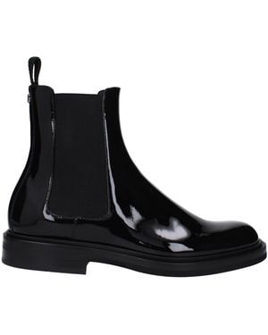 Dolce & Gabbana Dolce&Gabbana Stivaletti Uomo Vernice Nero - Black