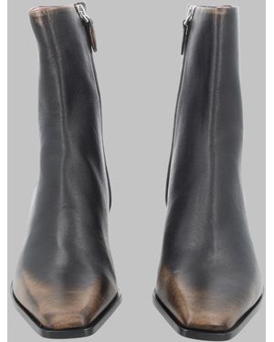 Paris Texas Elegant Boots - Grey