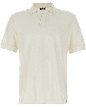 ZEGNA Shirt Di Zagna Cashmere - Bianco