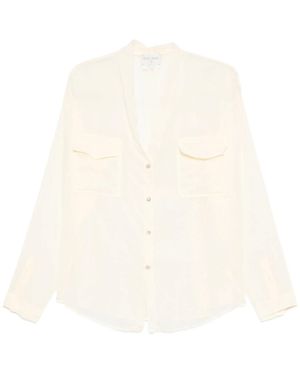forte_forte Co/Se Voile Shirt - White