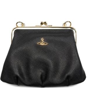 Vivienne Westwood Granny Frame Handtasche - Schwarz