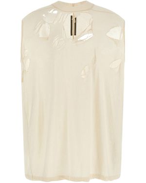 Rick Owens 'Telp T' Top - Neutro