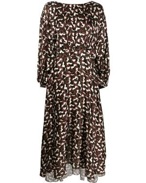 Saloni 'Daybreak' Kleid - Schwarz