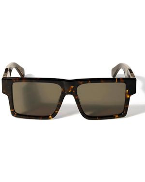 Off-White c/o Virgil Abloh Sonnenbrille Ow1057 6055 Henderson Braun/Braun Unisex