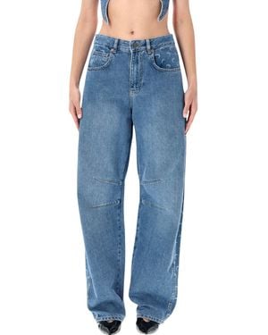 Marine Serre Stylish Jeans - Blue