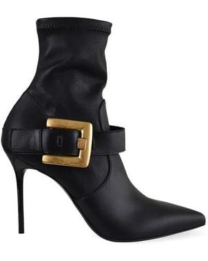 Balmain Anthem 95 mm Stiefeletten - Schwarz