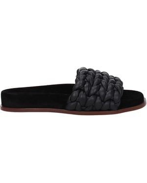 Chloé Ciabatte E Zoccoli Kacey Donna Pelle Nero - Black
